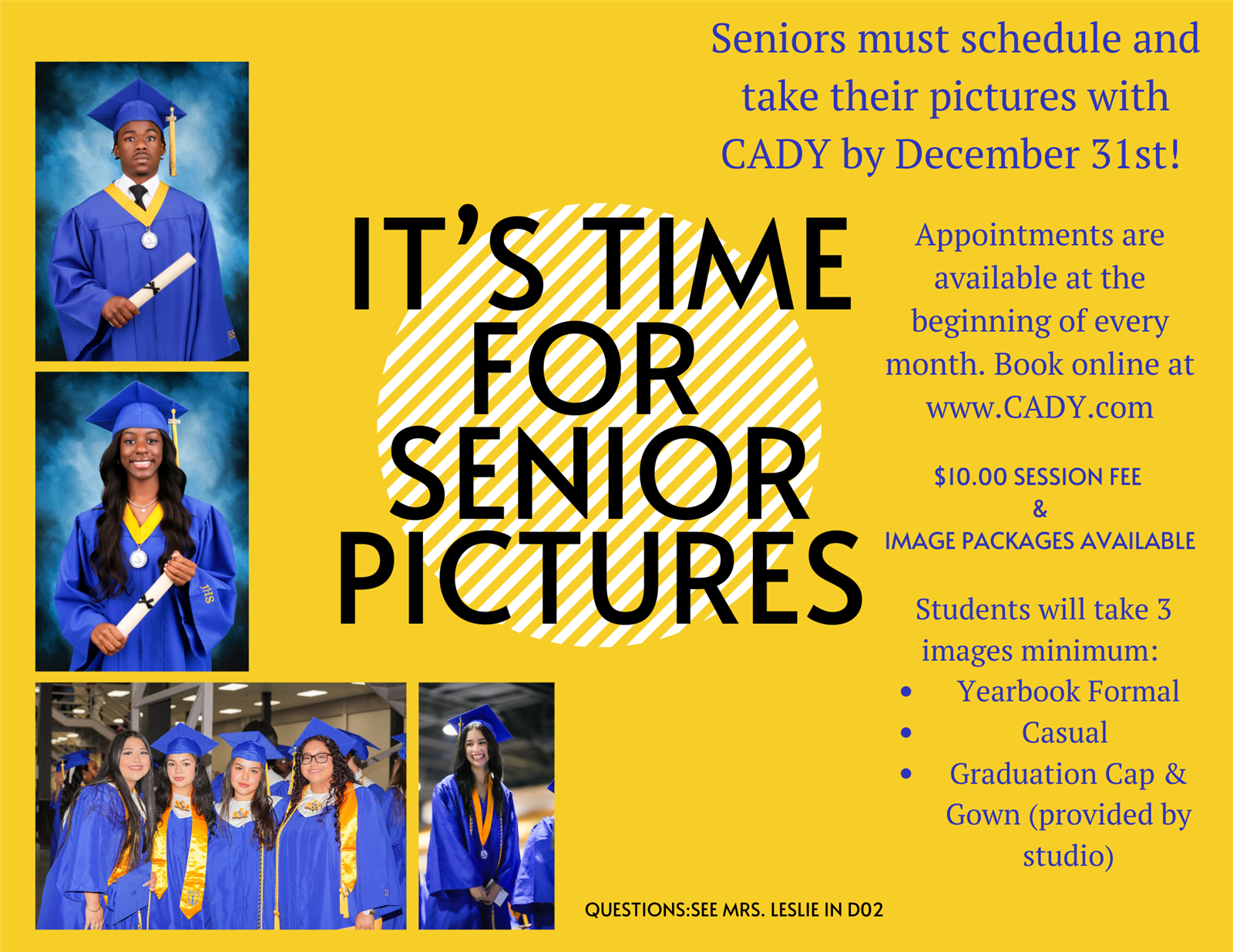  seniors holding diplomas 